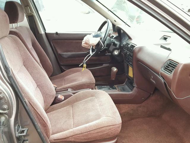 1HGCB7679NA135470 - 1992 HONDA ACCORD EX BROWN photo 5