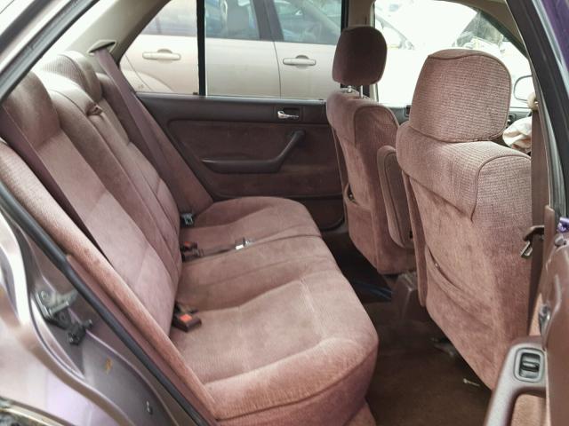 1HGCB7679NA135470 - 1992 HONDA ACCORD EX BROWN photo 6