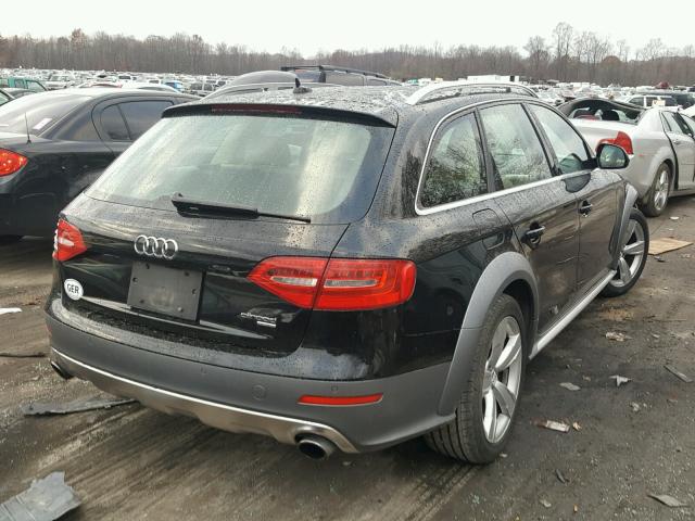 WA1UFAFL6DA052492 - 2013 AUDI A4 ALLROAD BLACK photo 4