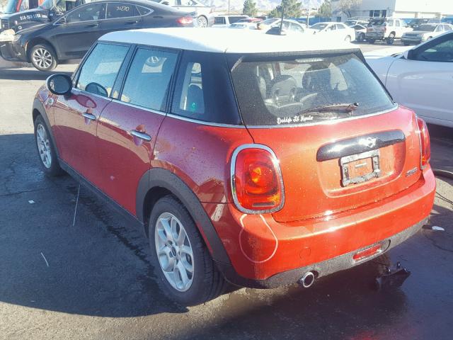 WMWXU1C56H2E18529 - 2017 MINI COOPER RED photo 3