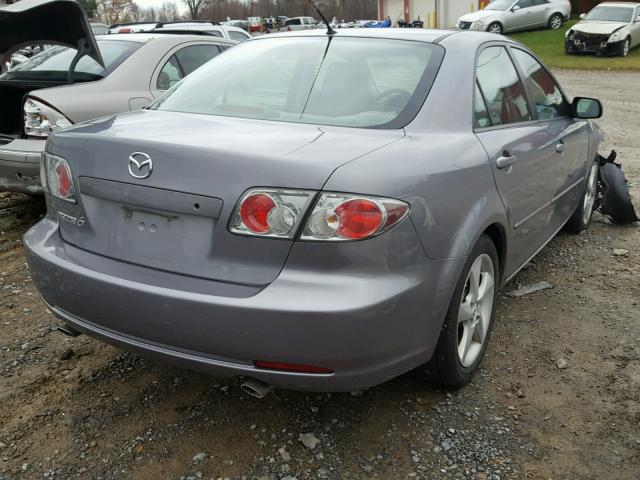 1YVHP80C265M60189 - 2006 MAZDA 6 I GRAY photo 4