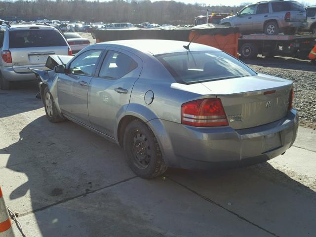 1B3LC46B89N565344 - 2009 DODGE AVENGER SE GRAY photo 3