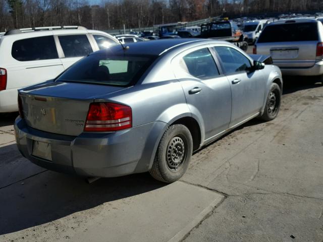 1B3LC46B89N565344 - 2009 DODGE AVENGER SE GRAY photo 4