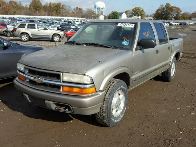 1GCDT13X83K172616 - 2003 CHEVROLET S TRUCK S1 TAN photo 2