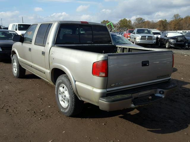 1GCDT13X83K172616 - 2003 CHEVROLET S TRUCK S1 TAN photo 3