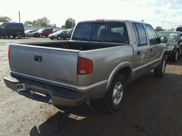 1GCDT13X83K172616 - 2003 CHEVROLET S TRUCK S1 TAN photo 4