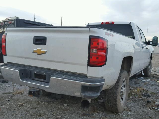 1GC5KYE80FZ101511 - 2015 CHEVROLET SILVERADO WHITE photo 4