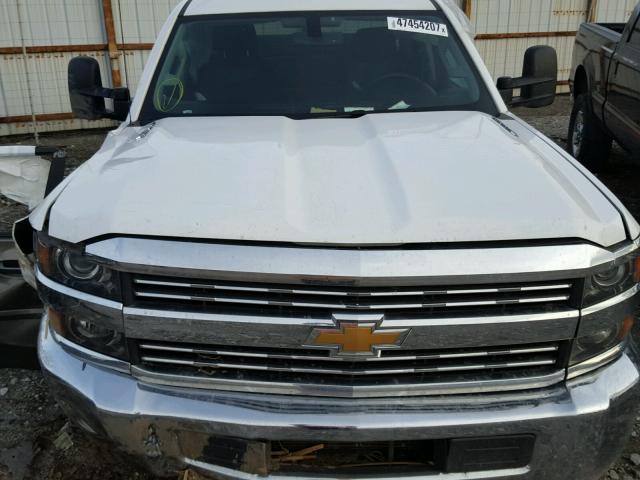 1GC5KYE80FZ101511 - 2015 CHEVROLET SILVERADO WHITE photo 7