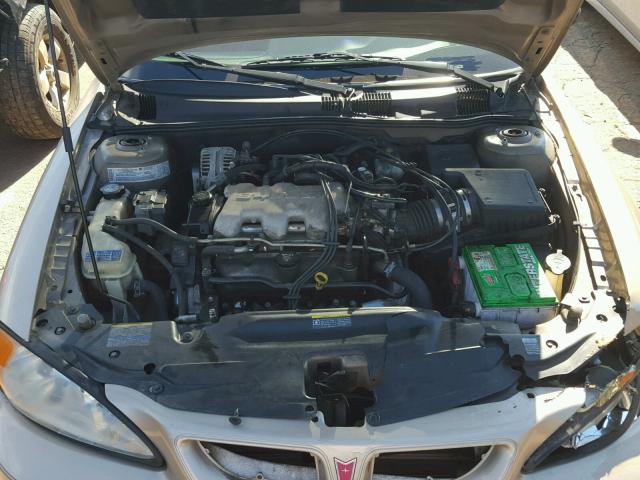 1G2NF52E24M640630 - 2004 PONTIAC GRAND AM S TAN photo 7