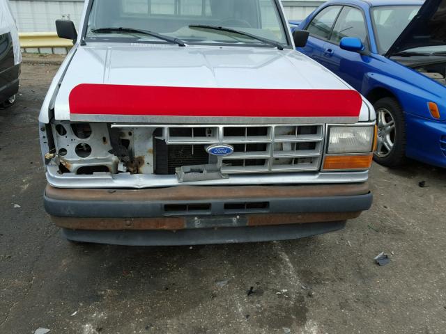 1FTCR10A1MUE50627 - 1991 FORD RANGER SILVER photo 9