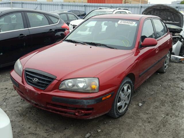 KMHDM55D85U146592 - 2005 HYUNDAI ELANTRA GT MAROON photo 2