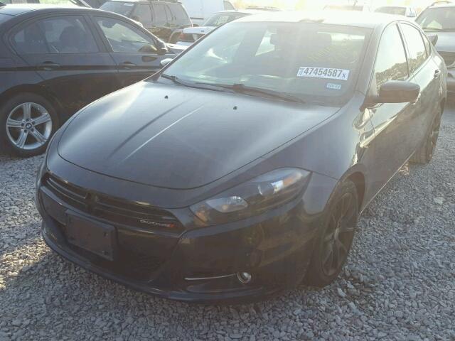 1C3CDFBA6DD105851 - 2013 DODGE DART SXT BLACK photo 2