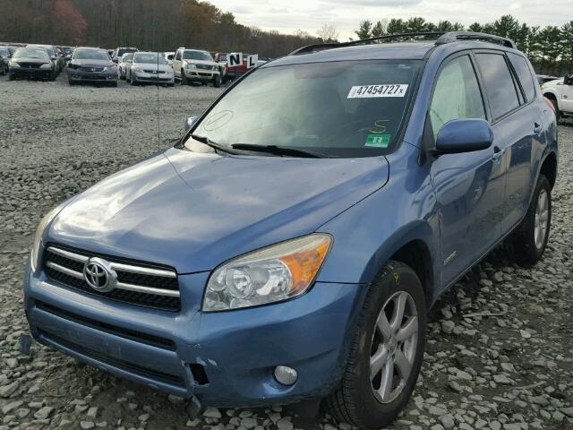 JTMBD31V775057608 - 2007 TOYOTA RAV4 LIMIT BLUE photo 2