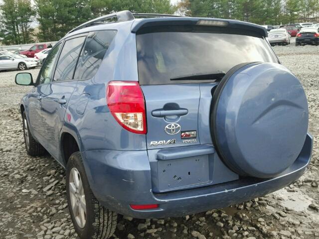 JTMBD31V775057608 - 2007 TOYOTA RAV4 LIMIT BLUE photo 3