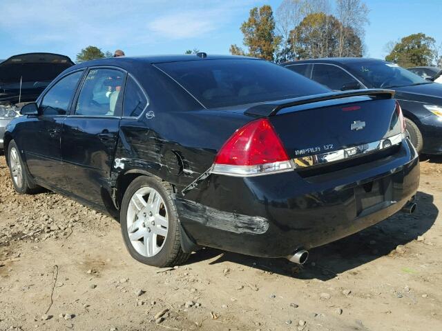 2G1WU581269190075 - 2006 CHEVROLET IMPALA LTZ BLACK photo 3