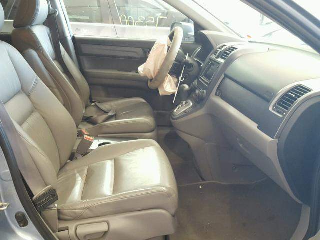 5J6RE48798L035173 - 2008 HONDA CR-V EXL SILVER photo 5