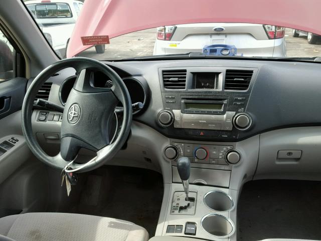 JTEDS41A682024079 - 2008 TOYOTA HIGHLANDER RED photo 9