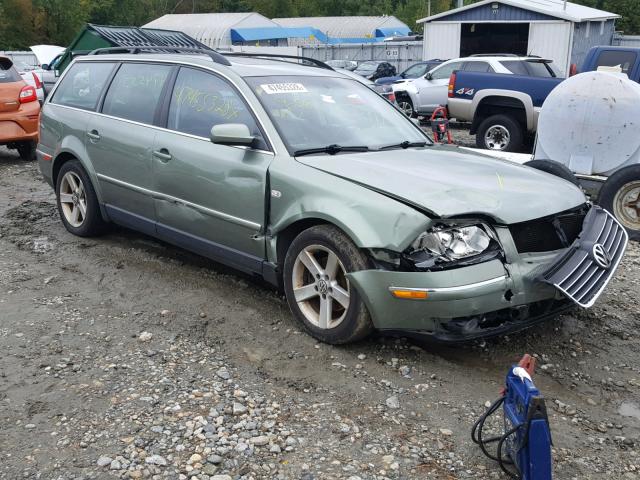 WVWYH63B34E130939 - 2004 VOLKSWAGEN PASSAT GLX 绿色 照片 1