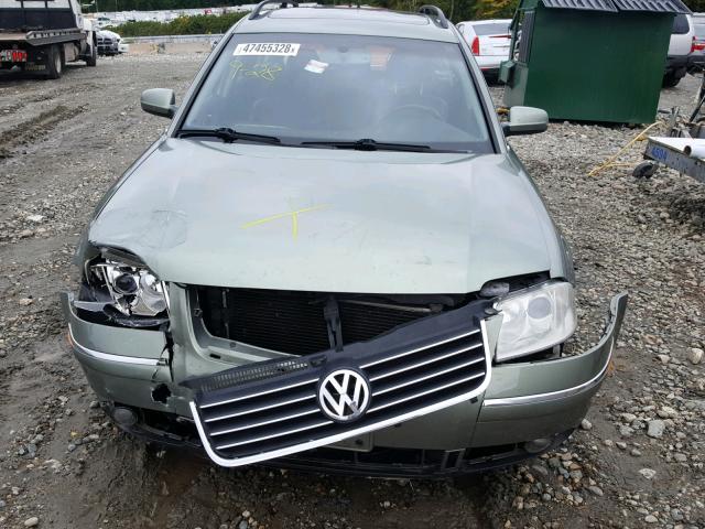 WVWYH63B34E130939 - 2004 VOLKSWAGEN PASSAT GLX 绿色 照片 7