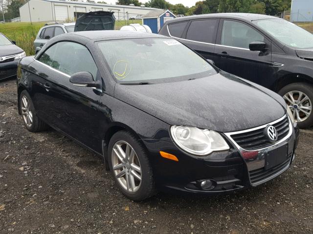 WVWFA71F08V029774 - 2008 VOLKSWAGEN EOS LUX 黑色 照片 1