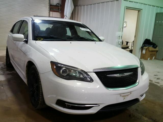 1C3CCBCG1DN755101 - 2013 CHRYSLER 200 LIMITE WHITE photo 1