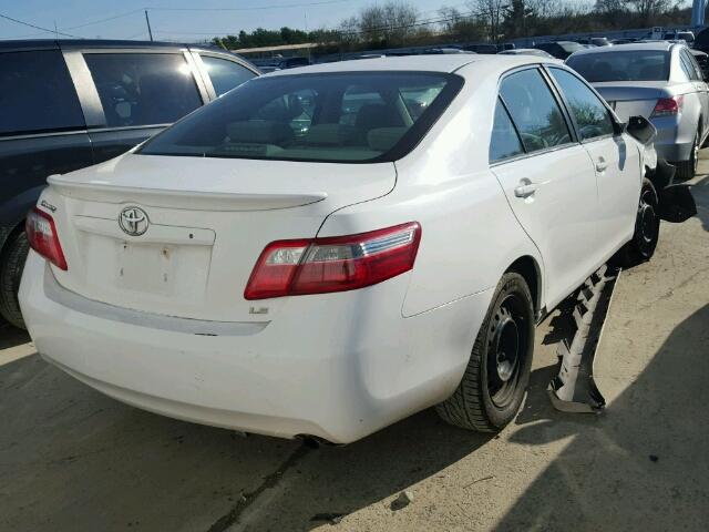 4T1BE46K68U748410 - 2008 TOYOTA CAMRY CE WHITE photo 4