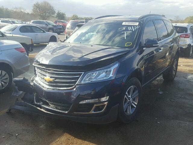 1GNKRHKD5GJ164255 - 2016 CHEVROLET TRAVERSE L BLUE photo 2