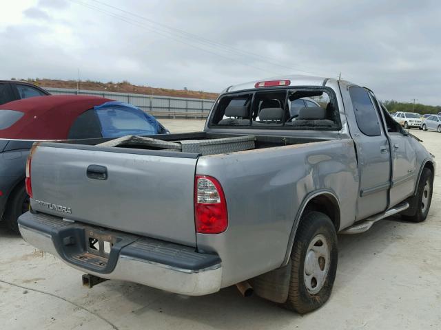 5TBRU34126S479424 - 2006 TOYOTA TUNDRA ACC SILVER photo 4