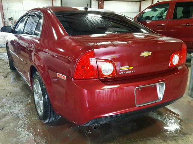 1G1ZC5E14BF325398 - 2011 CHEVROLET MALIBU 1LT RED photo 3