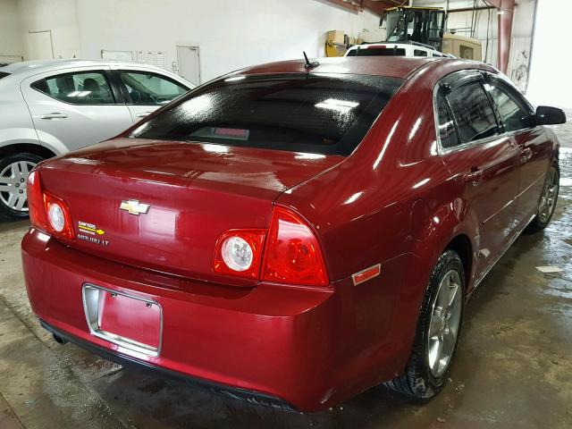 1G1ZC5E14BF325398 - 2011 CHEVROLET MALIBU 1LT RED photo 4