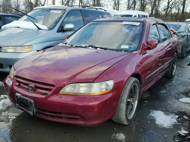 1HGCG16541A024462 - 2001 HONDA ACCORD EX 红色 照片 2