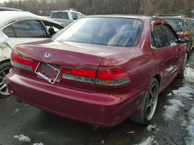 1HGCG16541A024462 - 2001 HONDA ACCORD EX 红色 照片 4
