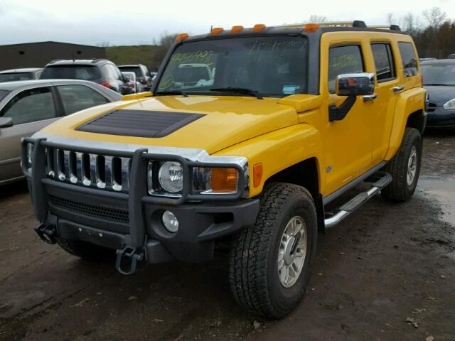 5GTDN136368175077 - 2006 HUMMER H3 YELLOW photo 2