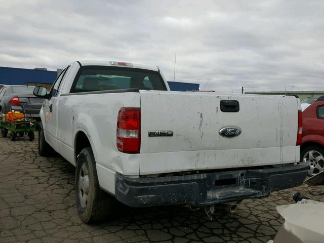 1FTRF12216NB82989 - 2006 FORD F150 WHITE photo 3