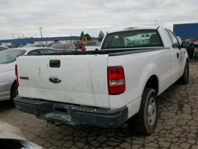 1FTRF12216NB82989 - 2006 FORD F150 WHITE photo 4