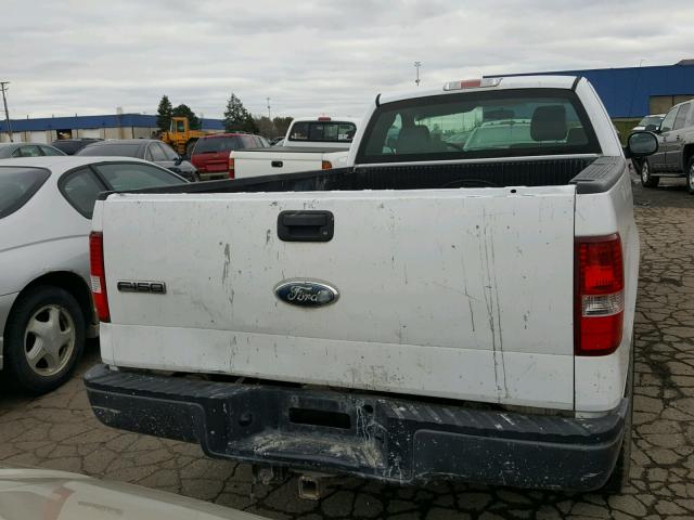 1FTRF12216NB82989 - 2006 FORD F150 WHITE photo 6