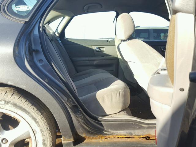 1FAFP53U02G122441 - 2002 FORD TAURUS SE GRAY photo 6