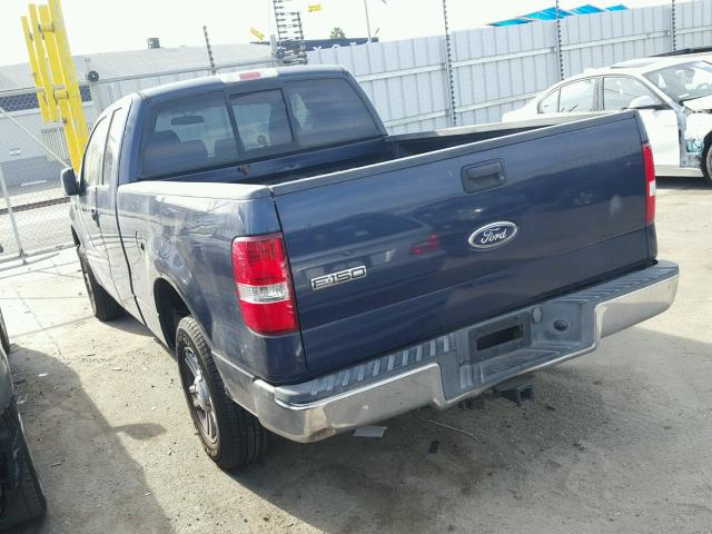 1FTRX12WX4NA24874 - 2004 FORD F150 BLUE photo 3