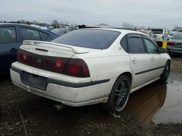 2G1WH52K239109142 - 2003 CHEVROLET IMPALA LS WHITE photo 4