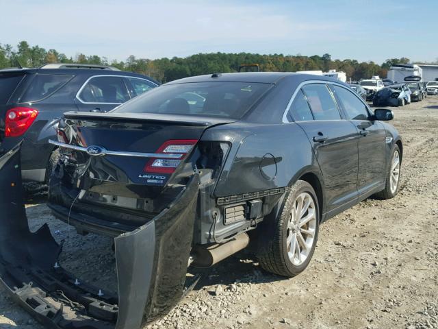 1FAHP2J87DG210452 - 2013 FORD TAURUS LIM BLACK photo 4