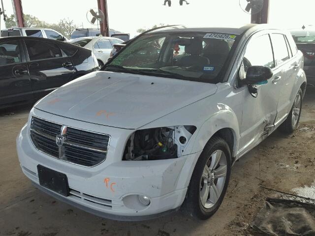 1B3CB3HAXBD182499 - 2011 DODGE CALIBER MA WHITE photo 2