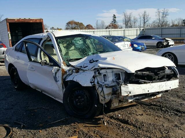 2G1WB55K781246211 - 2008 CHEVROLET IMPALA LS WHITE photo 1