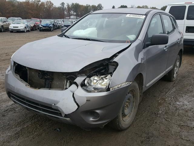 JN8AS5MT1DW034438 - 2013 NISSAN ROGUE S GRAY photo 2