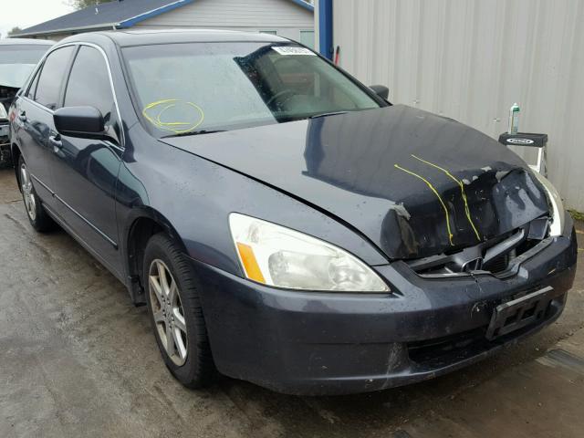 1HGCM66584A085386 - 2004 HONDA ACCORD EX BLUE photo 1