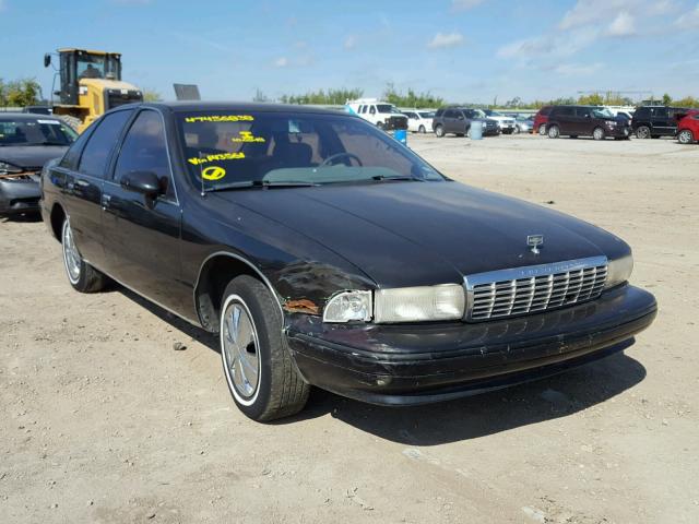 1G1BN53E9PW143561 - 1993 CHEVROLET CAPRICE CL Siyah fotoğraf 1
