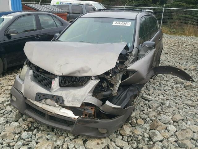 5Y2SL62893Z407773 - 2003 PONTIAC VIBE GRAY photo 2