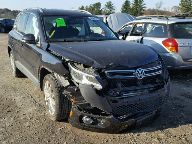 WVGAV7AX3FW537733 - 2015 VOLKSWAGEN TIGUAN S BLACK photo 1