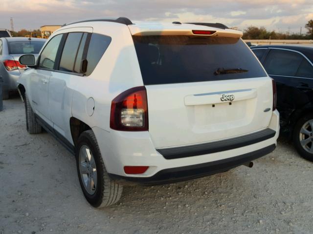 1C4NJCEA5GD719690 - 2016 JEEP COMPASS LA WHITE photo 3