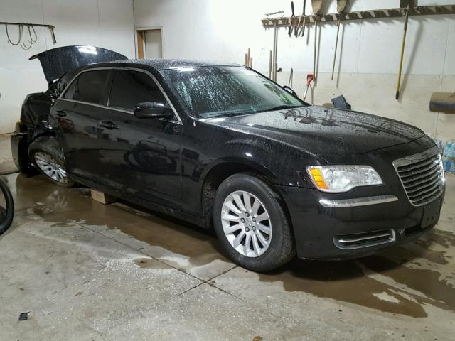 2C3CCAAG6CH116863 - 2012 CHRYSLER 300 BLACK photo 1