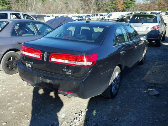 3LNHL2JC5CR829144 - 2012 LINCOLN MKZ Negro foto 4
